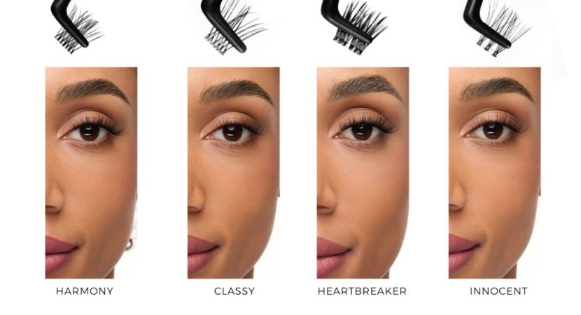 Grappes de cils pré-collés à utiliser soi-même pour appliquer des extensions de cils à la maison nanolash